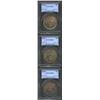 Image 1 : 1883-O S$1 MS65 PCGS, orange-gold, powder-blue, and golden-brown patina, lightly rusted dies; 1883-O