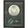 Image 2 : 1884-O S$1 MS66 PCGS. Bands of rose-violet, aqua, and powder-blue patina confront the lower obverse.