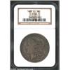 1889-CC S$1 Fine 15 NGC. Natural medium to dark gray surfaces are notable for their balanced wear an