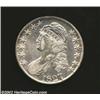 1827 50C Square Base 2 XF45 Cleaned Uncertified. O-136, R.3. Fairly well struck with silver-gray sur