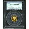 Image 3 : 1906 $2 1/2 PR64 Cameo PCGS. Well frosted and fully defined, the devices appear to float atop watery