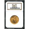 1911 $10 MS65 NGC. Frosty in texture, the originally preserved features display lovely orange-gold c