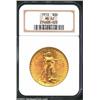 1913 $20 MS62 NGC. Well struck except on the torch hand of Liberty. The reverse has a pair of faint.
