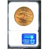 Image 2 : 1915-S $20 MS64 NGC. Rich cartwheel luster illuminates the carefully preserved surfaces. A sharply s