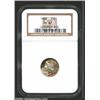 Image 1 : 1938 10C PR67 NGC. The obverse has ruby-red and gold peripheral colors, while the reverse is fully b