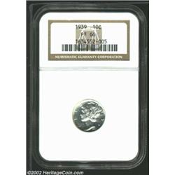 1939 10C PR66 NGC. A stone-white Gem with an unimprovable strike and magnificently preserved surface