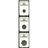 Image 1 : 1951 10C Dime PR67 NGC, the NU in UNUM is faint, as made due to a polished die; 1951 Quarter PR66 NG