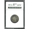 Image 1 : 1875-CC 20C MS60 ANACS. Well struck aside from the upper portion of the left (facing) wing. A lustro