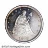 Image 1 : 1878 20C PR62 Cameo ANACS. A second 1878 Twenty Cent piece, this Cameo-designated representative is.