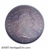 Image 1 : 1805 25C AU55 PCGS. B-3, R.1. This high grade circulated type candidate displays rich lavender-charc