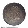Image 1 : 1818 25C MS64 NGC. B-2, R.1. This is a very late die state with the obverse crack from the border to