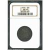 Image 3 : 1818 25C MS64 NGC. B-2, R.1. This is a very late die state with the obverse crack from the border to