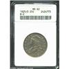 Image 3 : 1825/3 25C MS62 ANACS. B-2, R.2. This is an exceptionally well struck representative of the type wit