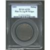 Image 1 : 1652 SHILNG Pine Tree Shilling, Large Planchet AU53 PCGS. 70.5 grains. Noe-5, R.4. This variety is m