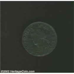 1787 COPPER Connecticut Copper, Hercules Head Fine 12, Scratched, Corroded, Uncertified. M. 7-I, R.6