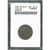 Image 1 : 1794 1/2 C--Damaged--PCGS. Fine Details, Net VG8. B-9, C-9, R.2. Manley Die State 1.0, "Rare." No di