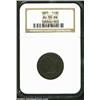Image 1 : 1825 1/2 C AU55 NGC. Sharply struck on the obverse with some softness noted on the upper leaves on t
