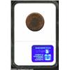 Image 2 : 1833 1/2 C MS64 Red and Brown NGC. B-1, C-1, R.1. Manley Die State 2.0. The radiant brick-red luster