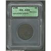 Image 1 : 1796 1C Liberty Cap--Double Struck--AU53 ICG. S-83, R.4. Well blended tan and medium brown colors do