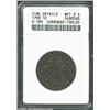 Image 1 : 1799 1C--Corroded, Tooled--ANACS. Fine Details, Net Good 4. S-189, High R.2. A purple-brown Cent wit