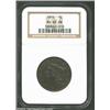 Image 1 : 1816 1C MS65 Brown NGC. N-7, R.3. Traces of original gold color outline the legends and devices, wit