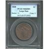 Image 1 : 1820 1C Large Date MS65 Brown PCGS. N-13, R.1. Dashes of red luster are trapped in the recessed area