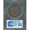 Image 2 : 1854 1C MS64 Brown PCGS. Lilac-brown patina dominates, although crimson color occasionally emerges f