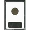 Image 2 : 1856 1C--Rim Damaged--ANACS. AU Details, Net XF40. Snow-9. The surfaces display glossy brown color w