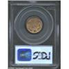 Image 2 : 1857 1C MS63 PCGS. Orange, olive, and rose colors are seen on each side of this well struck, careful