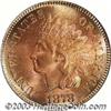 Image 1 : 1878 1C MS66 Red PCGS. Production of Indian Cents in 1878 was sizeable compared to that in 1877. On.