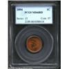 Image 1 : 1894 1C MS66 Red PCGS. Predominantly satiny in texture, the surfaces are awash in rippling mint lust