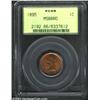 Image 1 : 1895 1C MS66 Red PCGS. Intense reddish-orange luster blankets surfaces that are uncommonly well pres