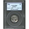 Image 1 : 1936 5C Type Two--Brilliant Finish PR66 PCGS. A dazzling, deeply mirrored proof striking that shows.