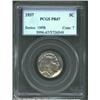 Image 1 : 1937 5C PR67 PCGS. Pinpoint striking definition characterizes all design elements of this conditiona
