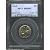 Image 1 : 1964 5C MS65 Full Steps PCGS. Highly lustrous with a distinctly purple Monticello and extraordinary.