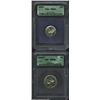 Image 1 : No lot. 2 coins Important notice: We expect to be auctioning lots at the rate of 200-250 per hour. O
