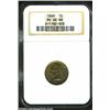 Image 1 : 1869 1C MS66 Brown NGC. Very well defined and toned in swirling hues of apricot and steel-blue, addi