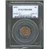 Image 1 : 1870 1C MS64 Red and Brown PCGS. Light, speckled toning is evenly distributed over golden-tan surfac