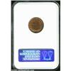 Image 2 : 1877 1C MS66 Red and Brown NGC. In our catalog for the January 2003 sale of the Joseph P. Gorrell Co