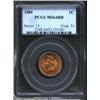 Image 1 : 1888 1C MS64 Red PCGS. Well struck with shimmering, unmarked surfaces that are kept below a Gem clas