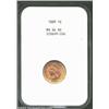 Image 1 : 1889 1C MS64 Red NGC. This sharply struck and carefully preserved near-Gem displays pink, orange, an
