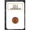 Image 1 : 1893 1C MS65 Red NGC. Very sharply defined with somewhat variegated cherry-red and lilac patina on t