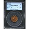 Image 1 : 1908-S 1C MS65 Red PCGS. Nicely struck, even on the front feather tips of the headdress, with a ligh
