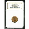 Image 1 : 1909-S 1C MS65 Red NGC. Prior to producing its initial delivery of Lincoln Cents, the San Francisco.