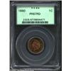 Image 1 : 1880 1C PR67 Red PCGS. Cherry-red and pale golden colors blend together over both sides of this comp