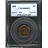 Image 1 : 1903 1C PR66 Red PCGS. The otherwise orange tinged luster assumes a reddish cast over certain portio