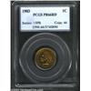 Image 1 : 1903 1C PR66 Red PCGS. Uniformly brilliant in finish, as befits the proof production methods of this