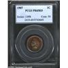 Image 1 : 1907 1C PR65 Red PCGS. The 1907 boasts the lowest mintage (1,475 pieces) of any proof Indian Cent de