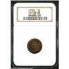 Image 1 : 1872 1C PR64 Red and Brown NGC. Reddish-orange luster is fully appreciable on both sides, as are mot