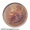 Image 3 : 1877 1C PR66 Red and Brown NGC. Bright and flashy overall with especially reflective proof mirrors i